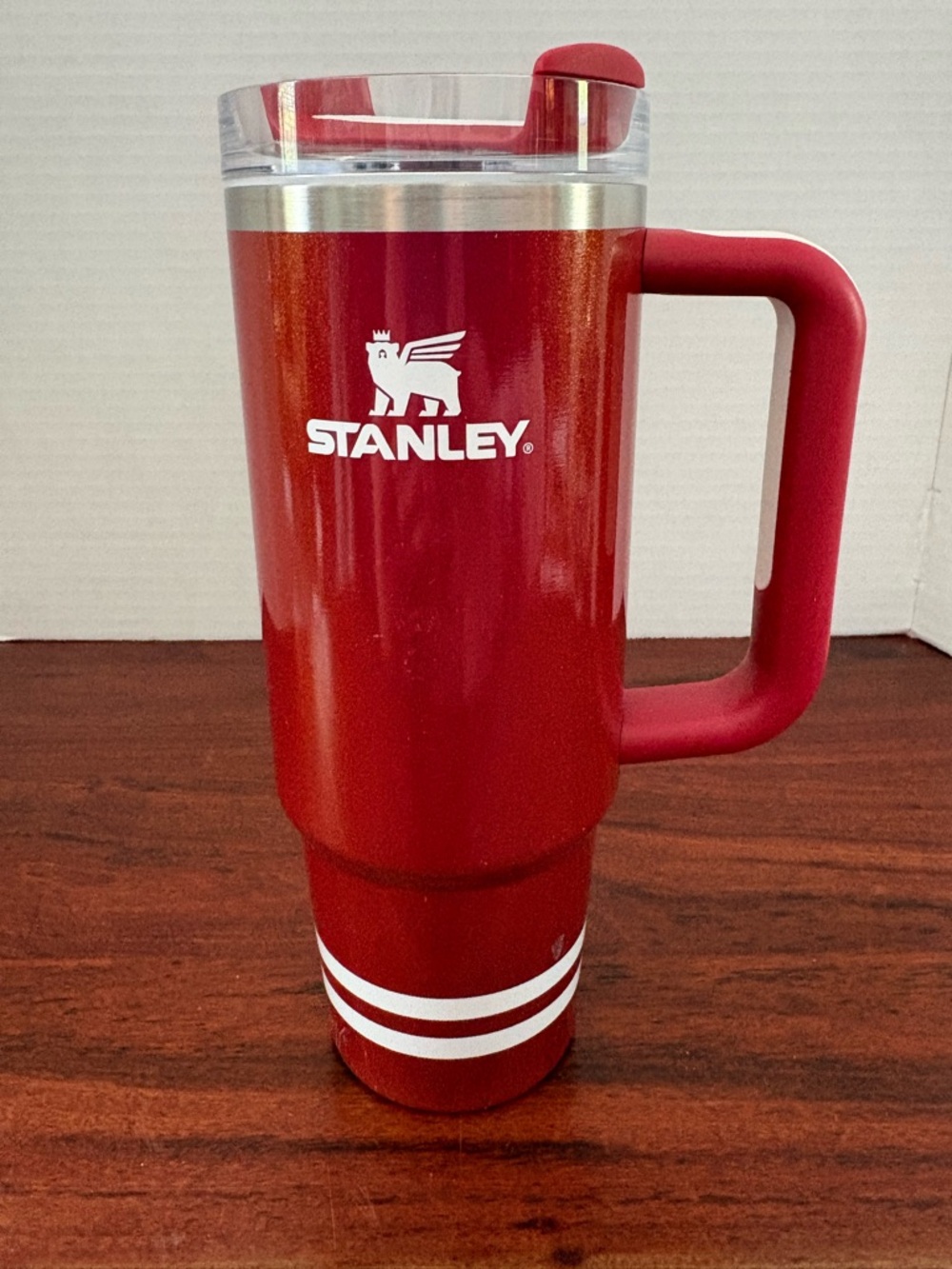 Stanley 30oz Stainless Steel H2.0 Flowstate Quencher Red W/O Straw